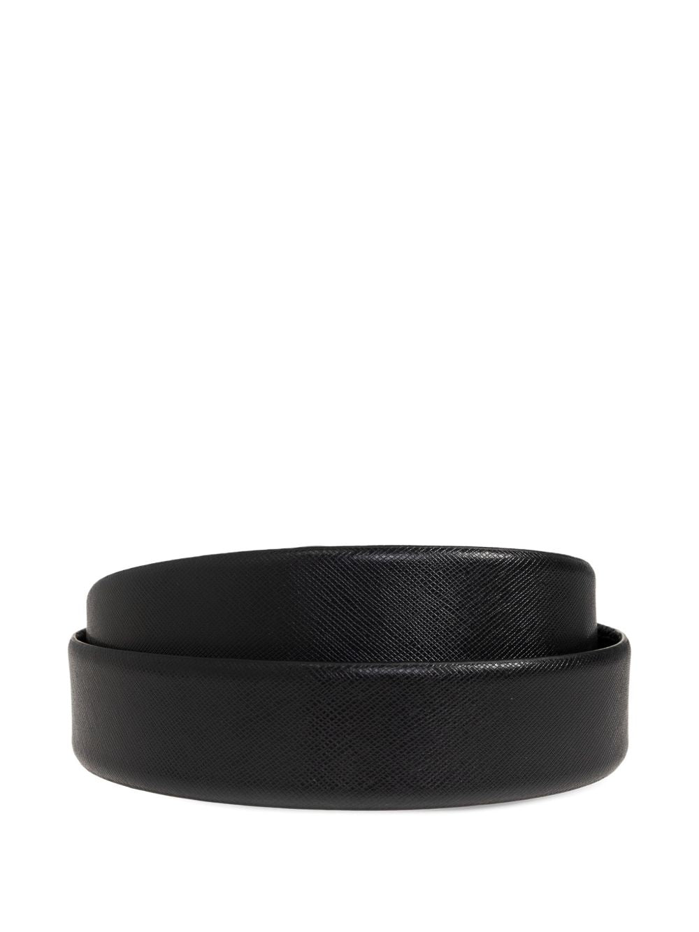 Emporio Armani Exclusive Reversible Saffiano Leather Belt