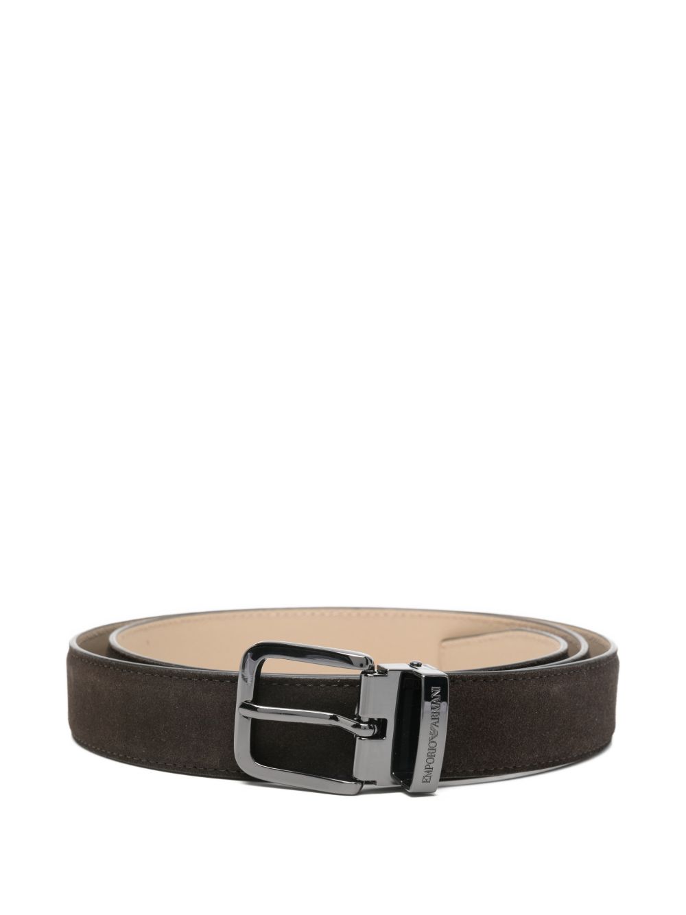 Emporio Armani Exclusive Suede Belt