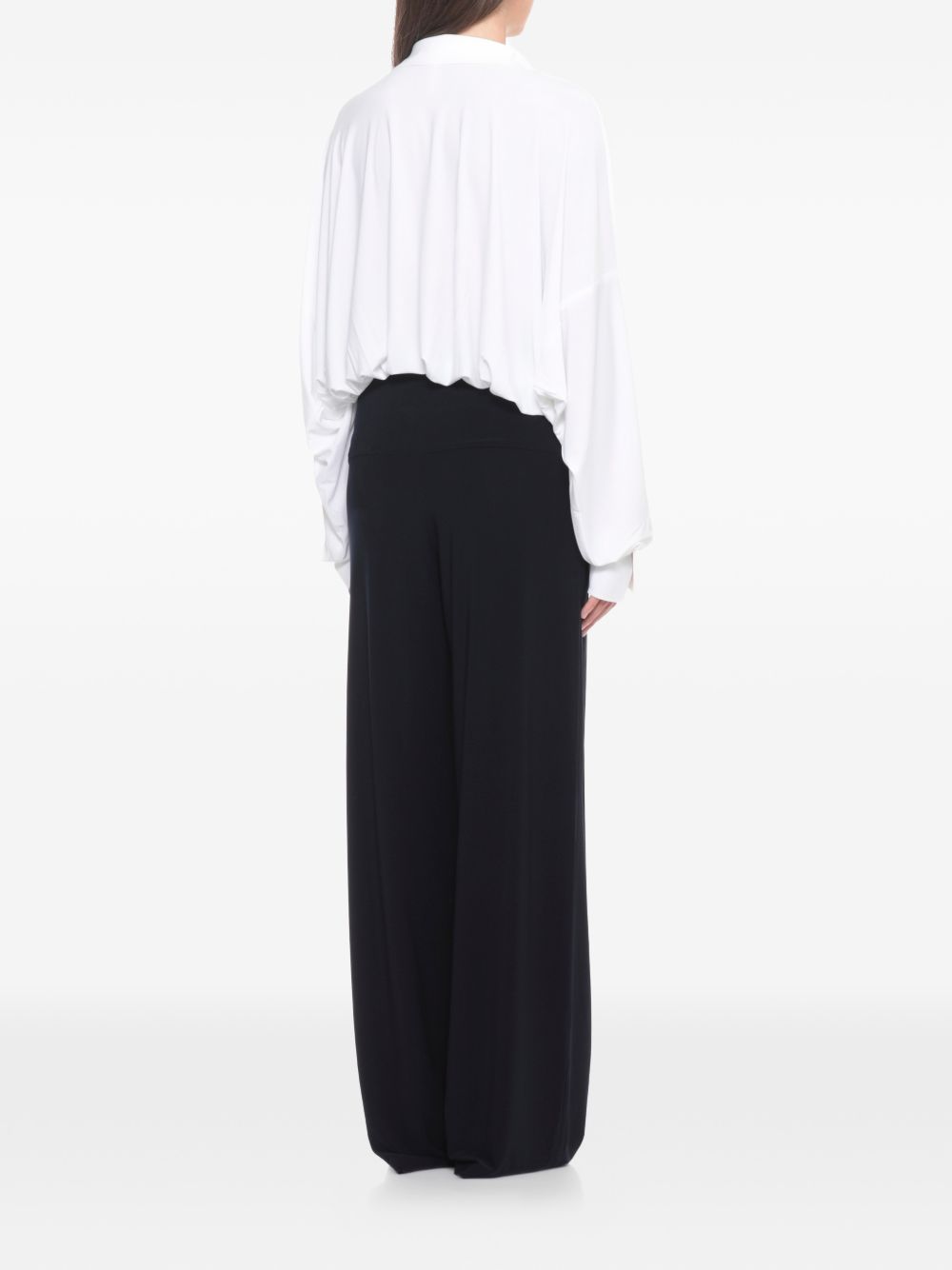 Norma Kamali Oversized shirt bodysuit