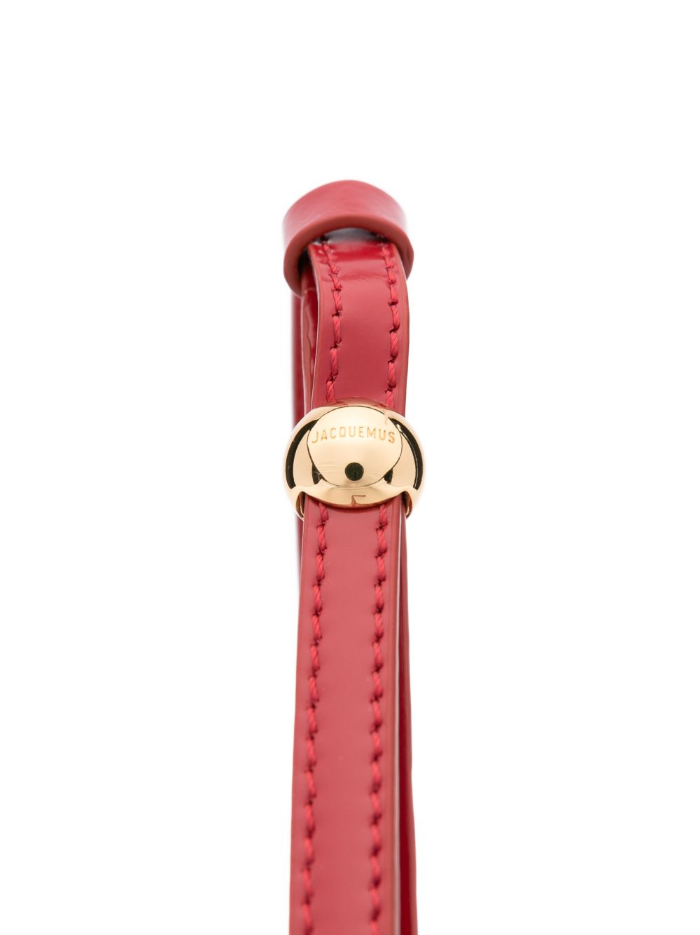 Jacquemus Le Petit Bisou leather shoulder bag