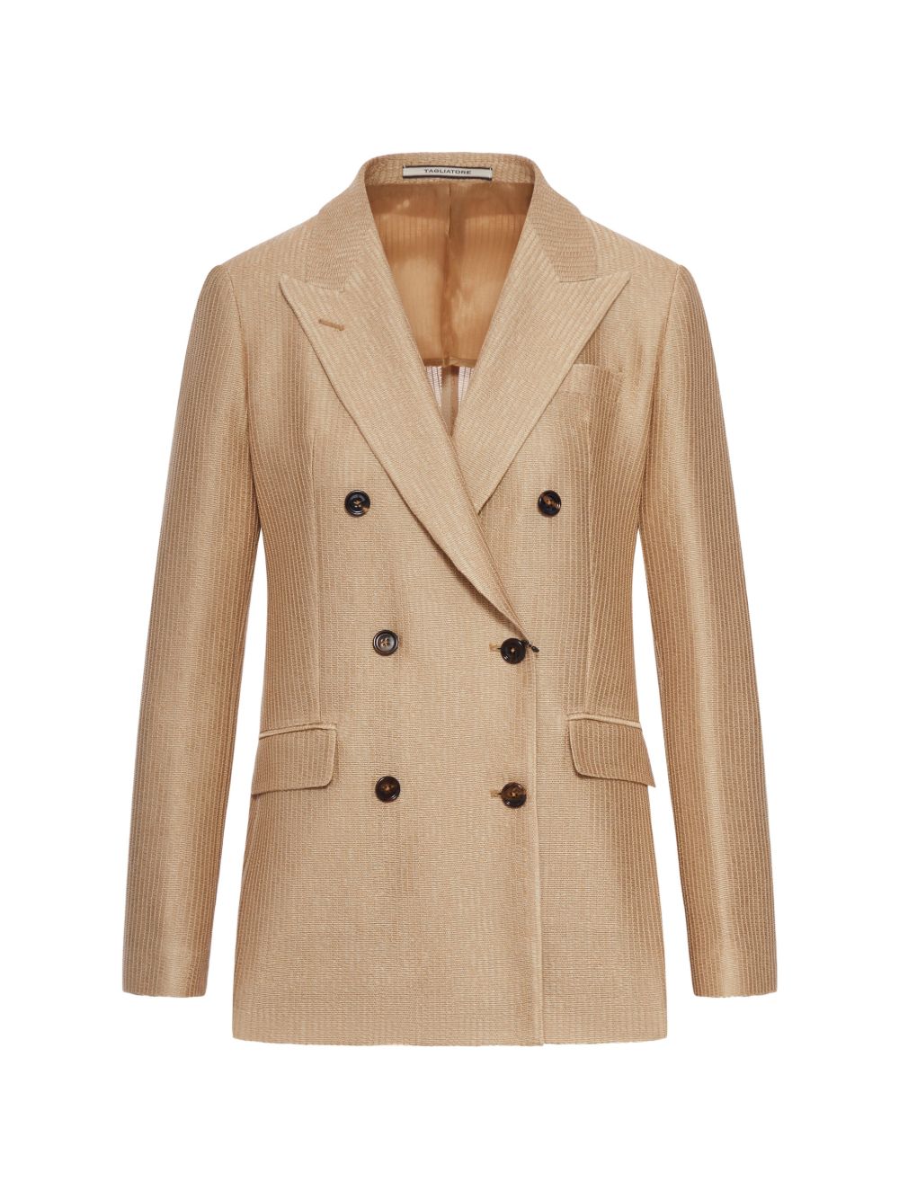 Tagliatore Cotton double-breasted jacket