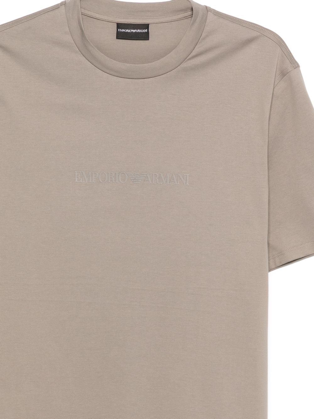 Emporio Armani Logo cotton t-shirt