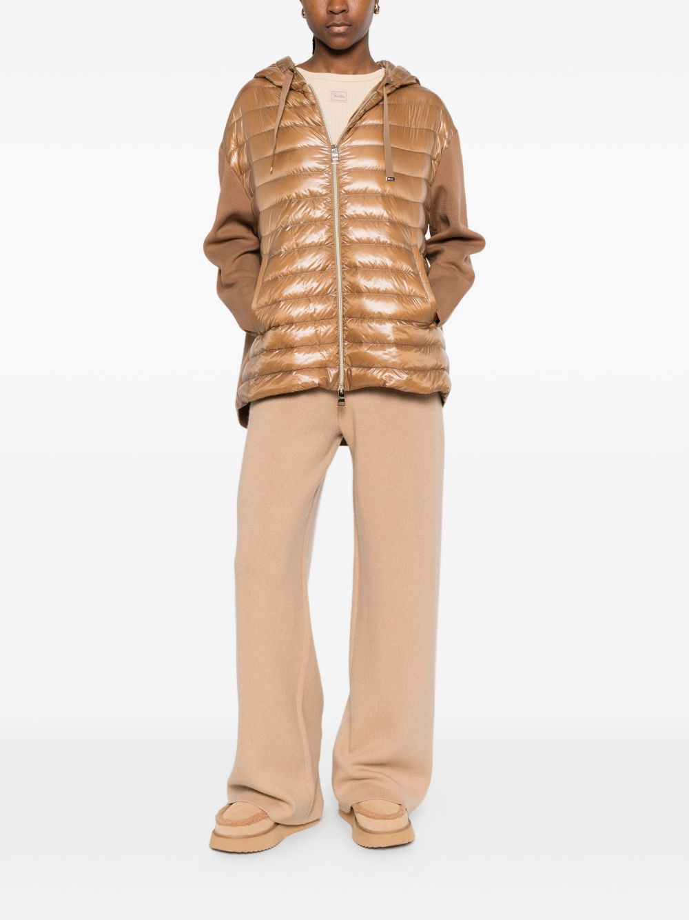 Herno Cotton and nylon down jacket