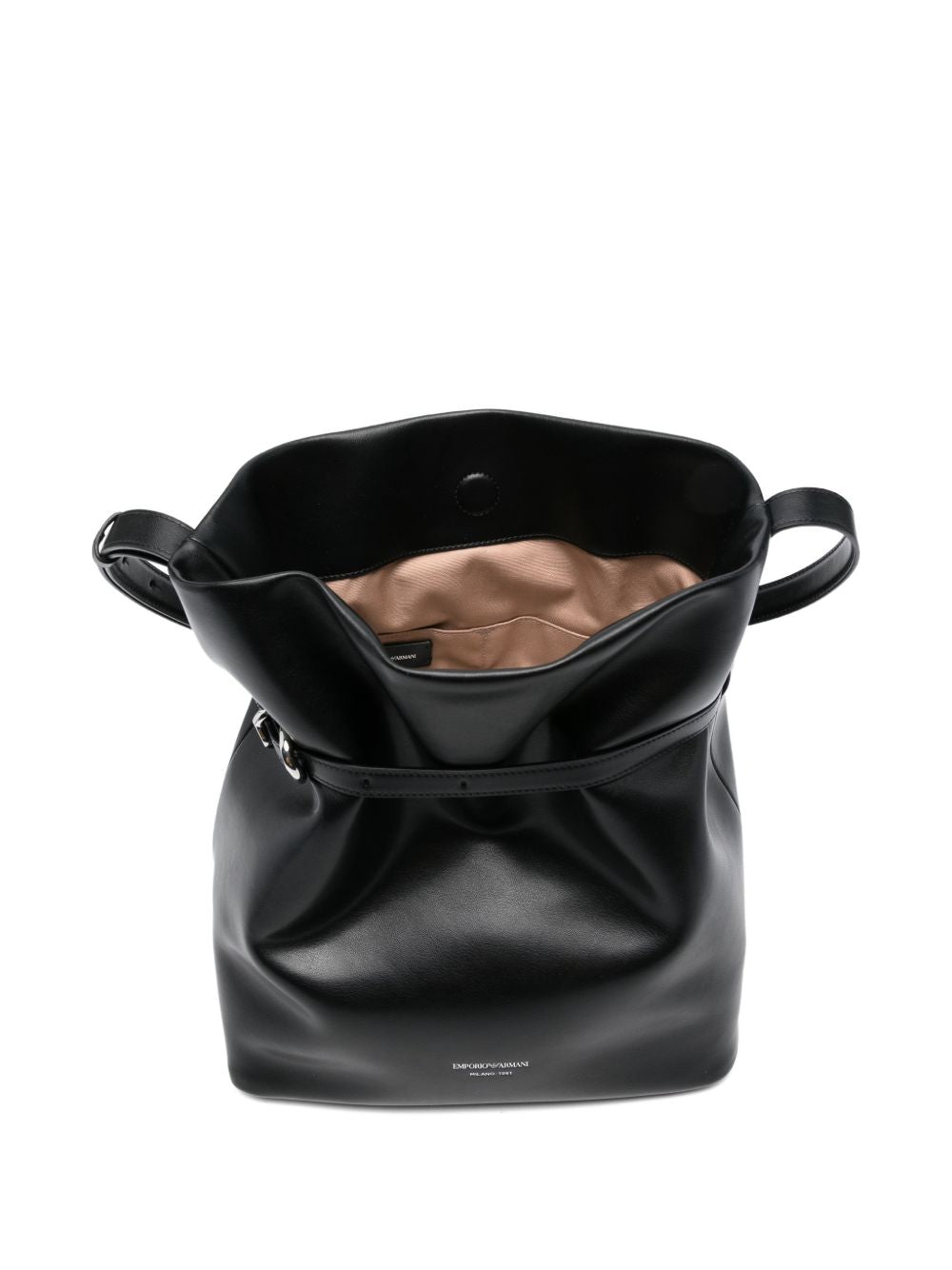 Emporio Armani Leather Bucket Bag