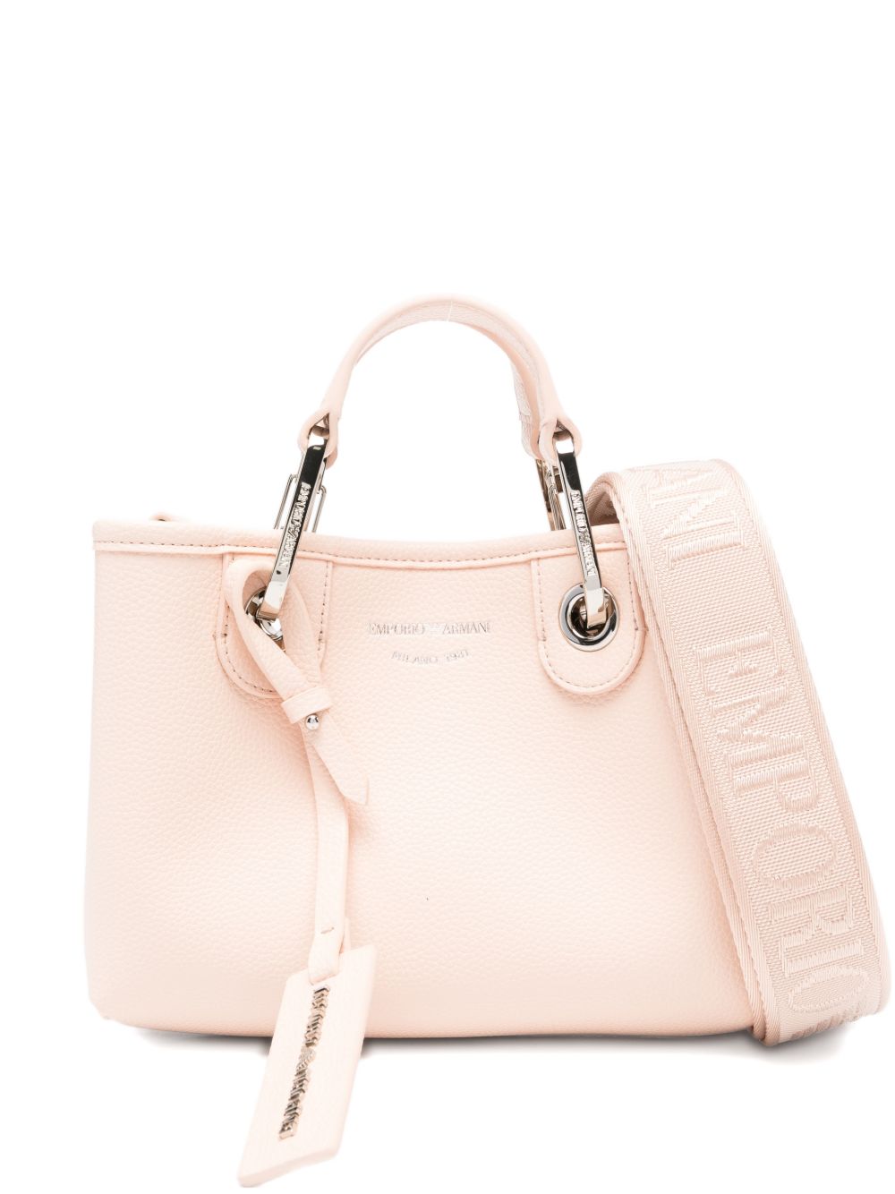 Emporio Armani Myea Small Shopper With Deer Print