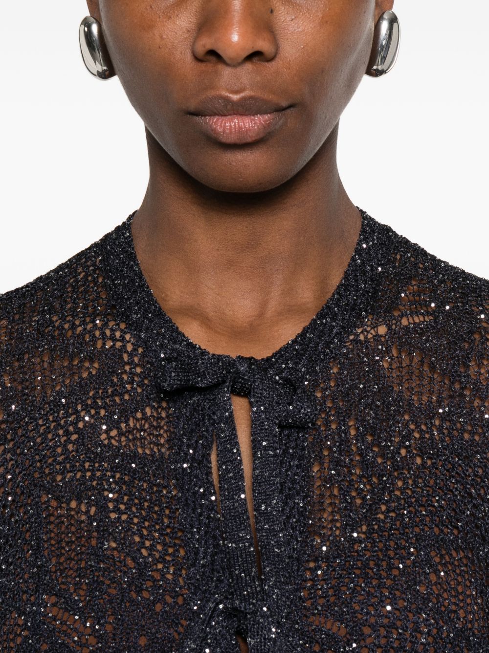 Fabiana Filippi Openknit cardigan