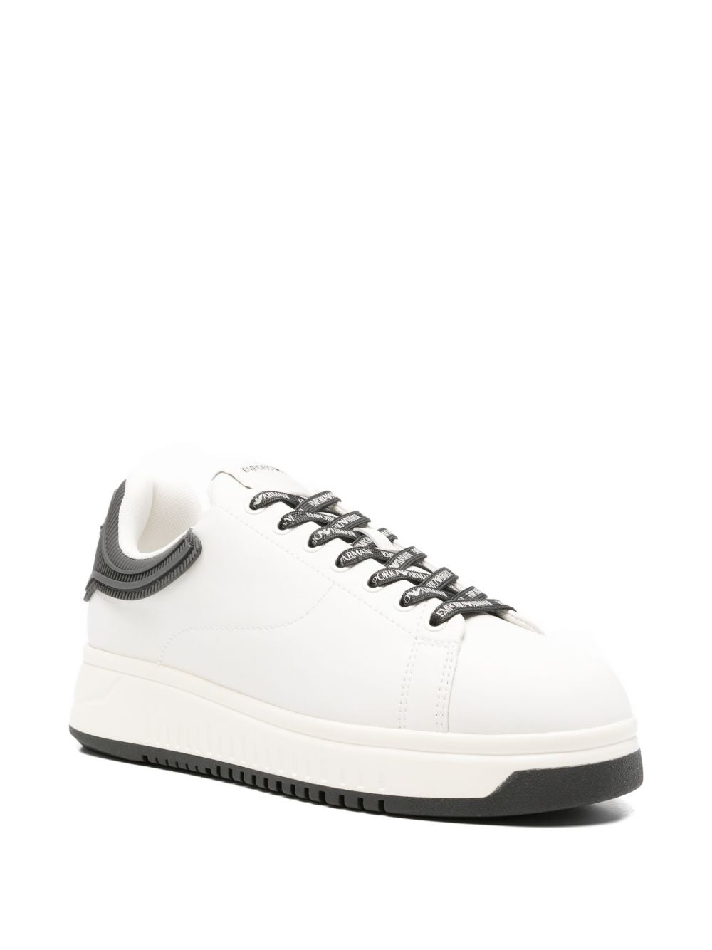 Emporio Armani Leather Sneakers