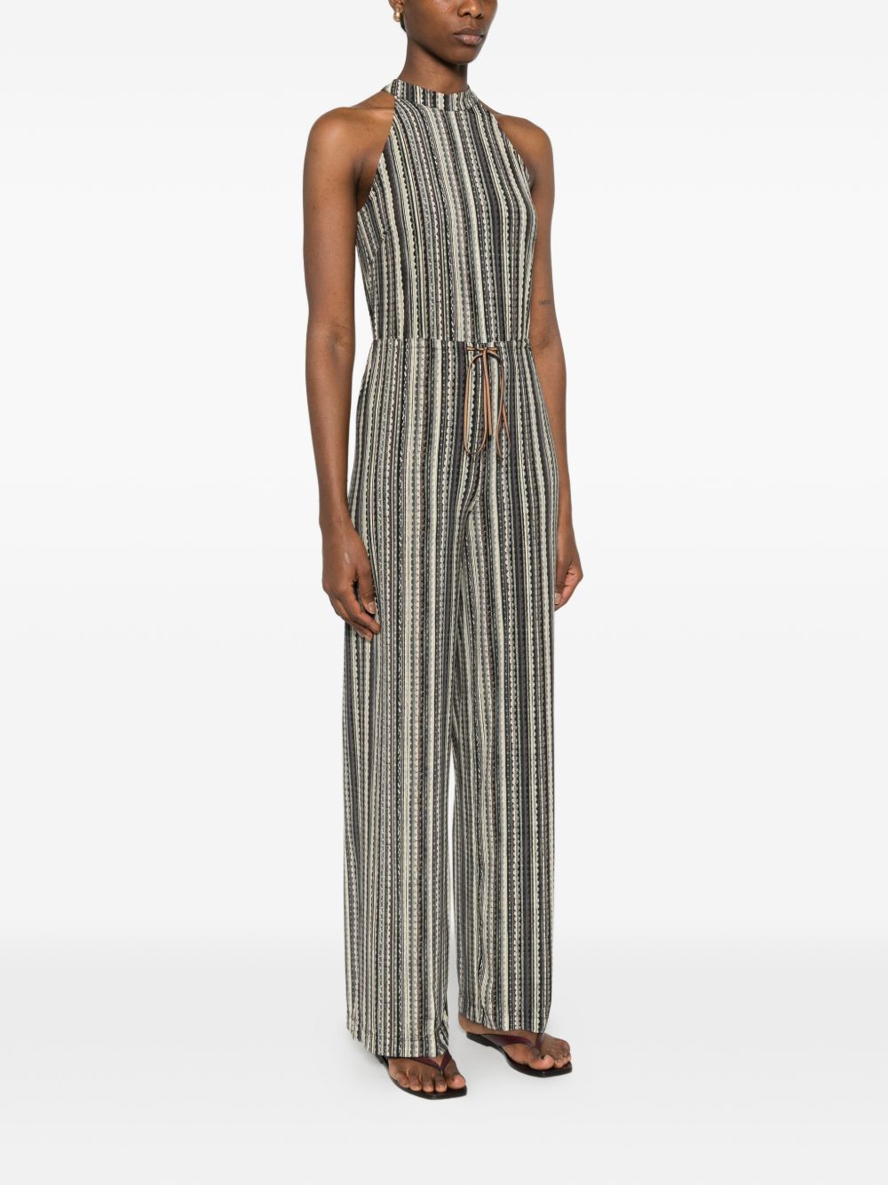 Siyu Baez long jumpsuit