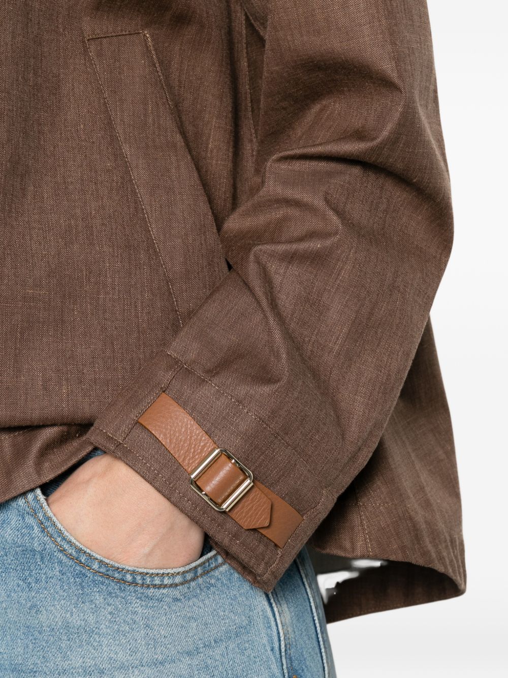 Herno Hooded blouson jacket
