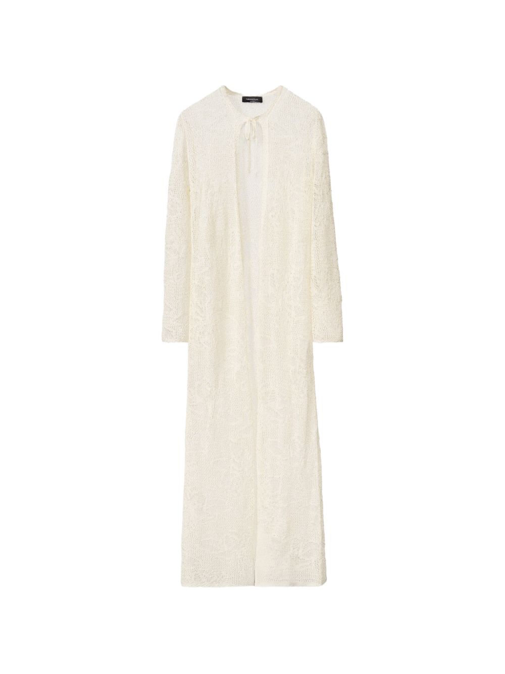 Fabiana Filippi Crochet long cardigan