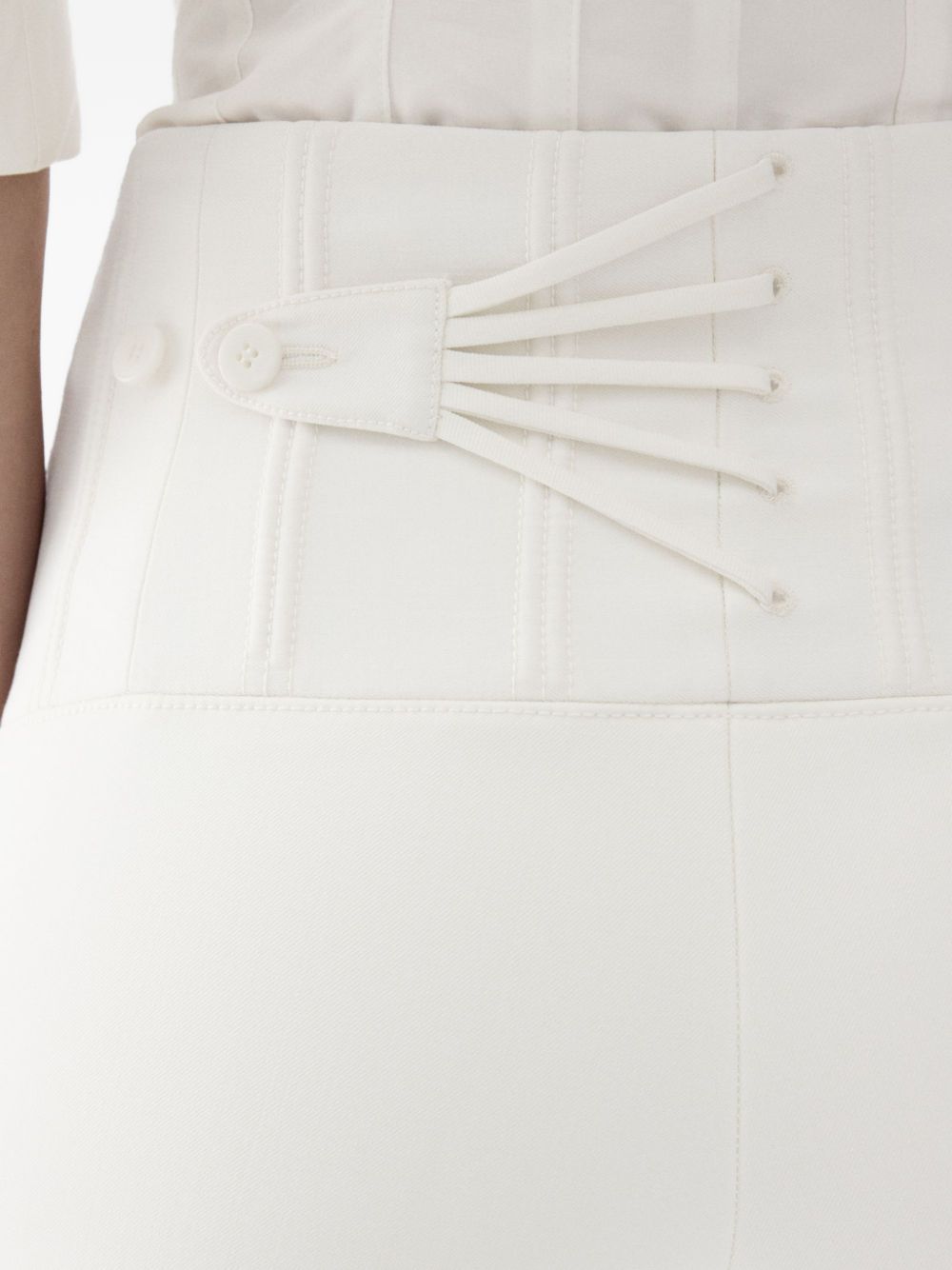 JACQUEMUS Trousers WHITE