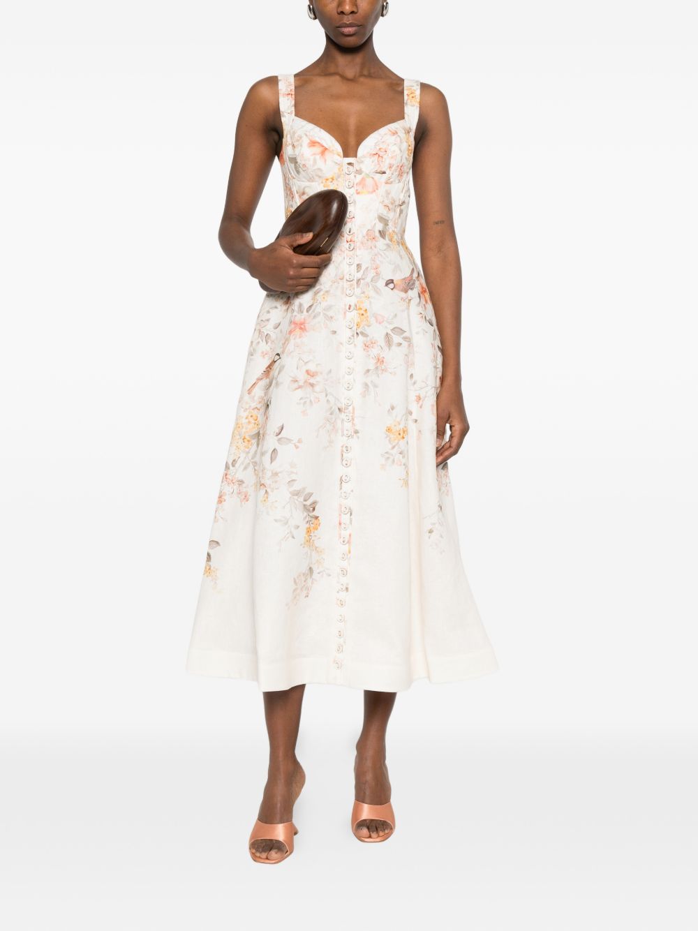 Zimmermann Luna linen picnic dress