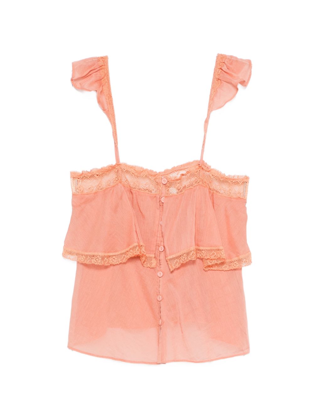 Forte Forte Cotton and silk voile top