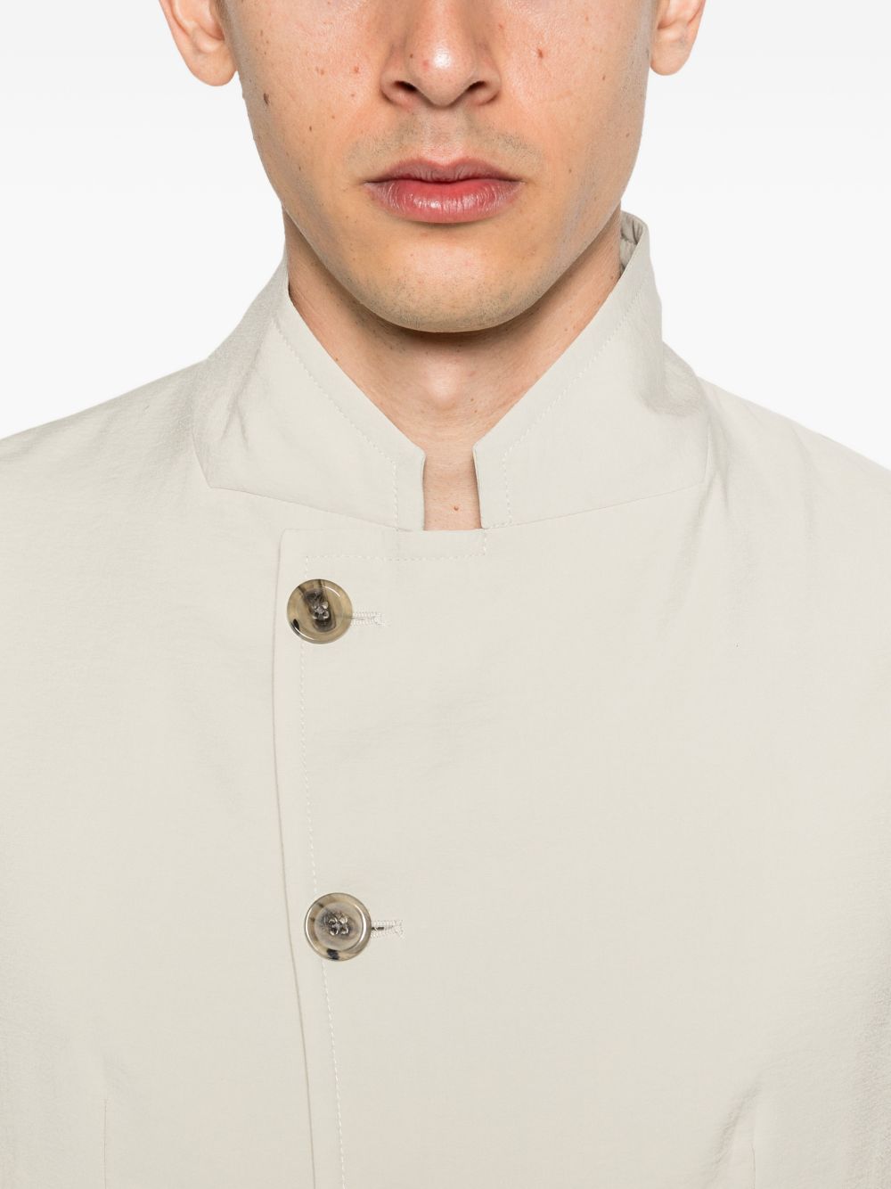 Emporio Armani Single-breasted blazer jacket