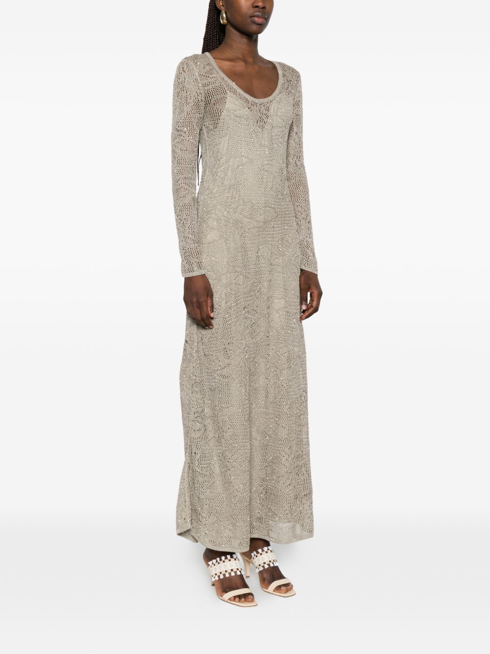 Fabiana Filippi Lace long dress