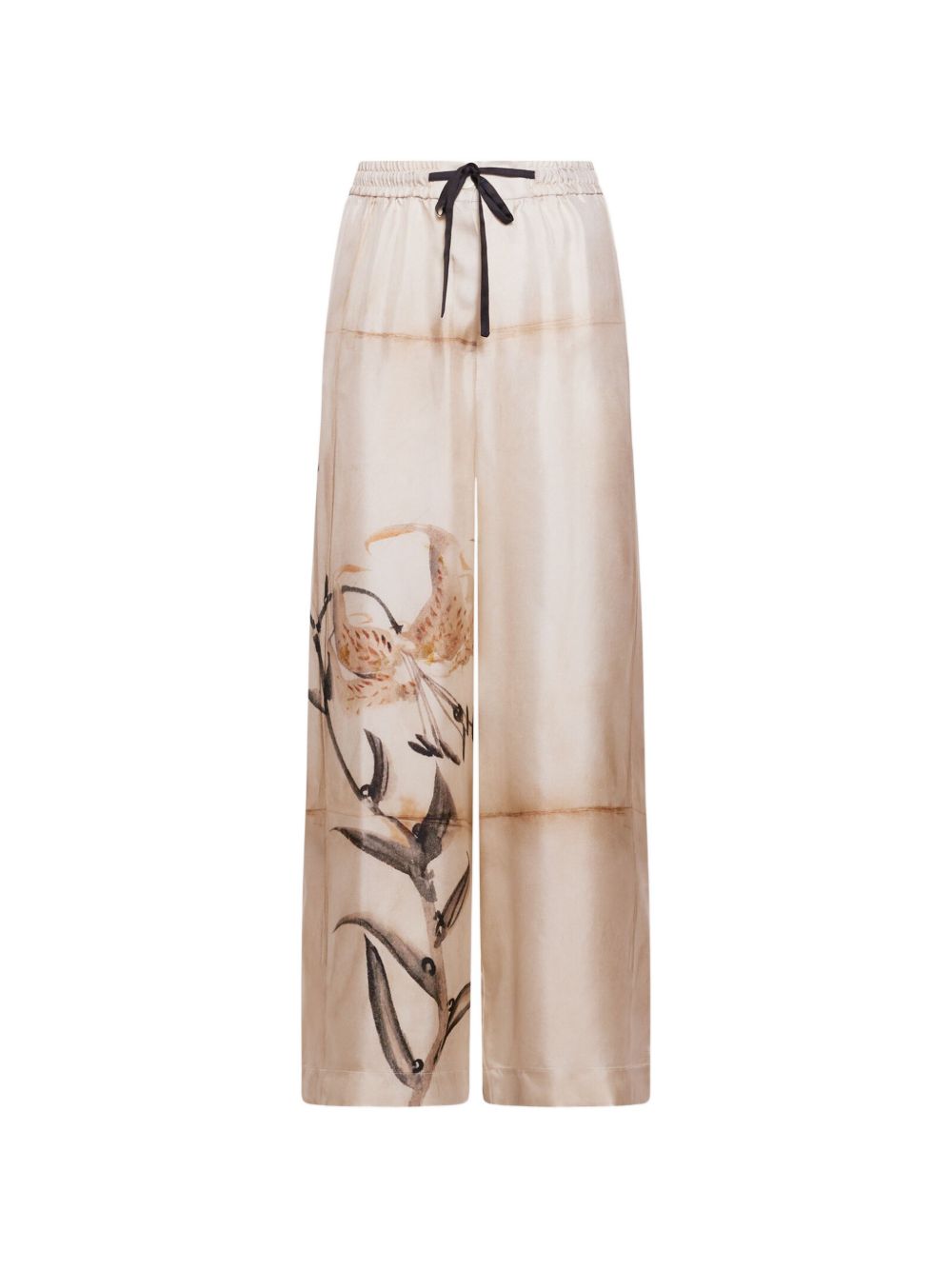Pierre Louis Mascia Printed silk trousers