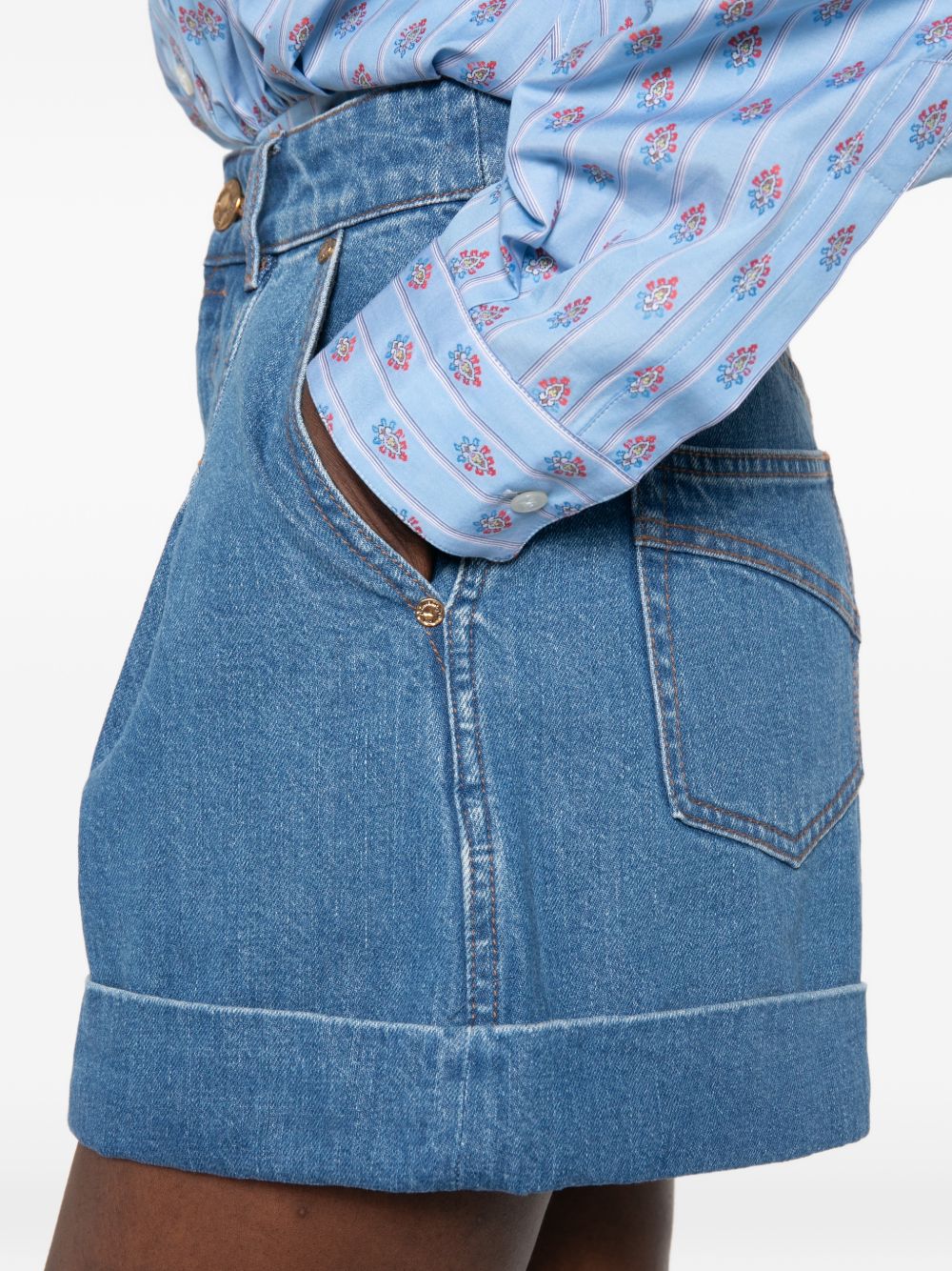 Zimmermann Shorts NAVY