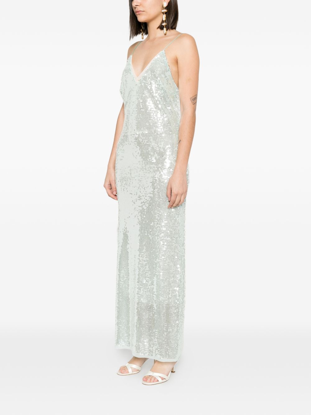 Forte Forte Sequined Slip Dress