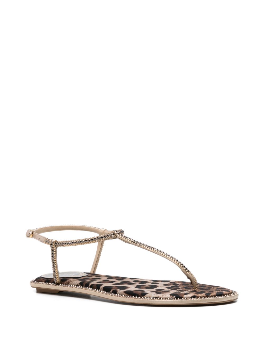 René Caovilla RENE' CAOVILLA Sandals LEOPARD PRINT