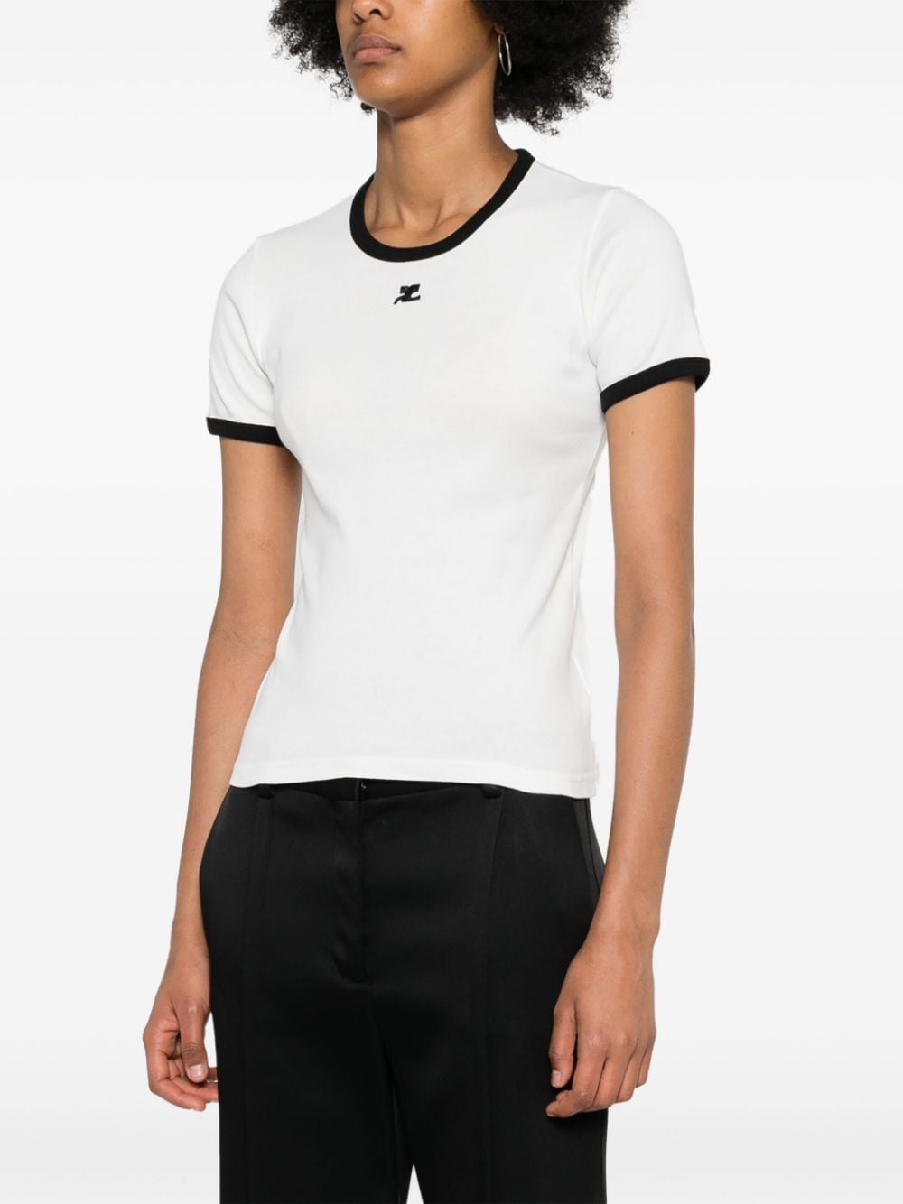 COURREGES PRE T-shirts and Polos WHITE