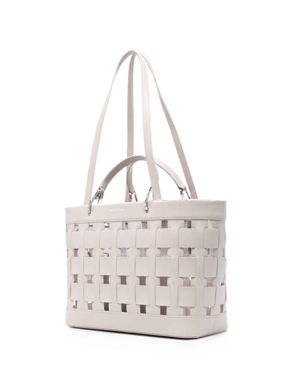 Emporio Armani Woven Tote Bag