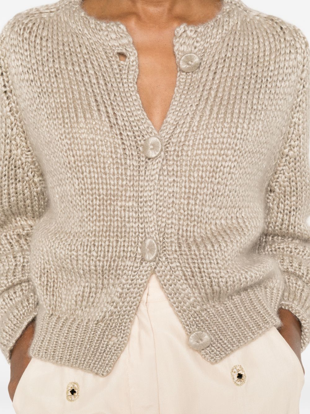 Forte Forte Sweaters BEIGE