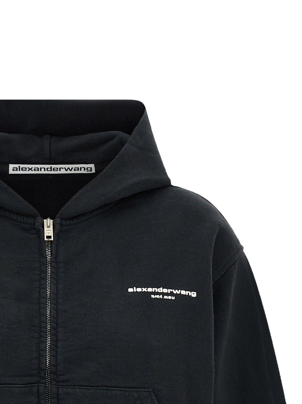 Alexander Wang Zip-up Hoodie Sweatshirt