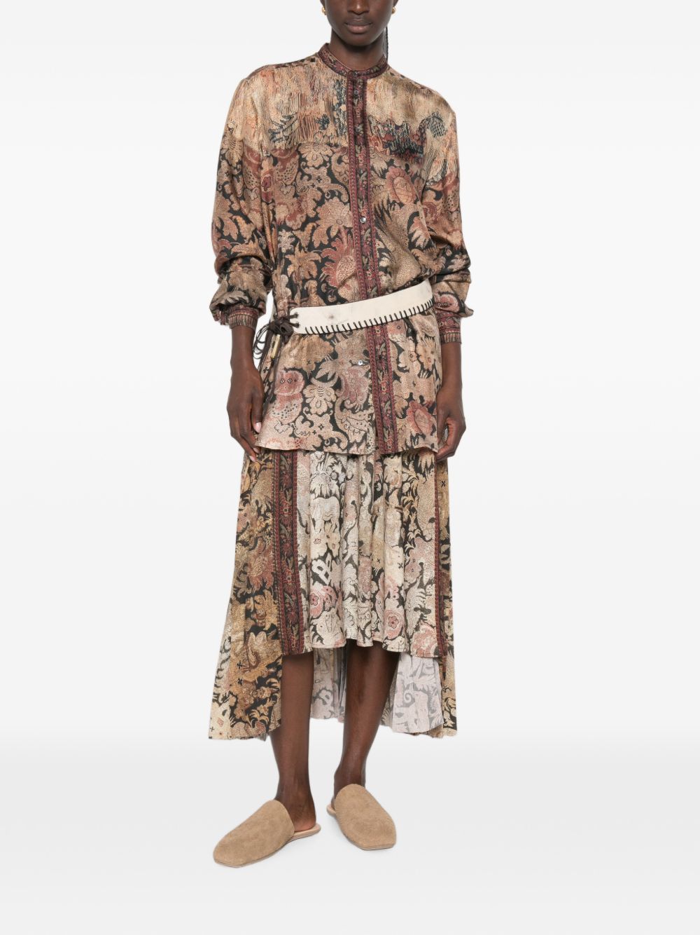 PIERRE LOUIS MASCIA Skirts BROWN