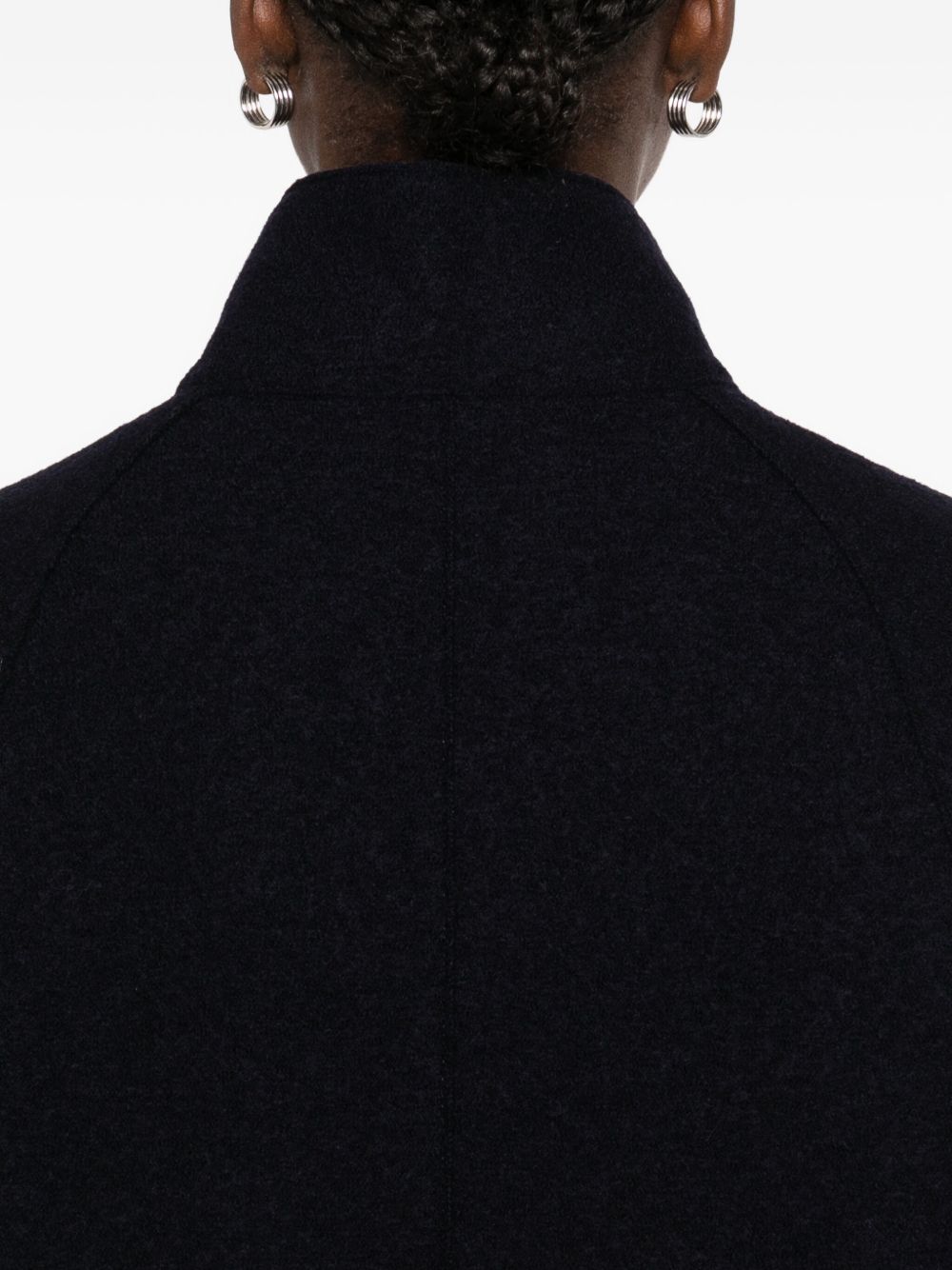 HARRIS WHARF LONDON Coats NAVY