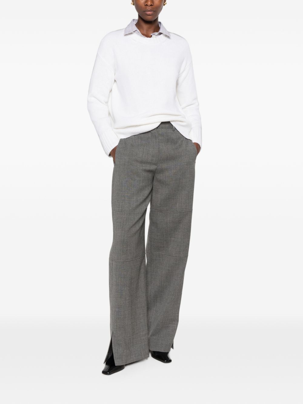 BASE Sweaters WHITE