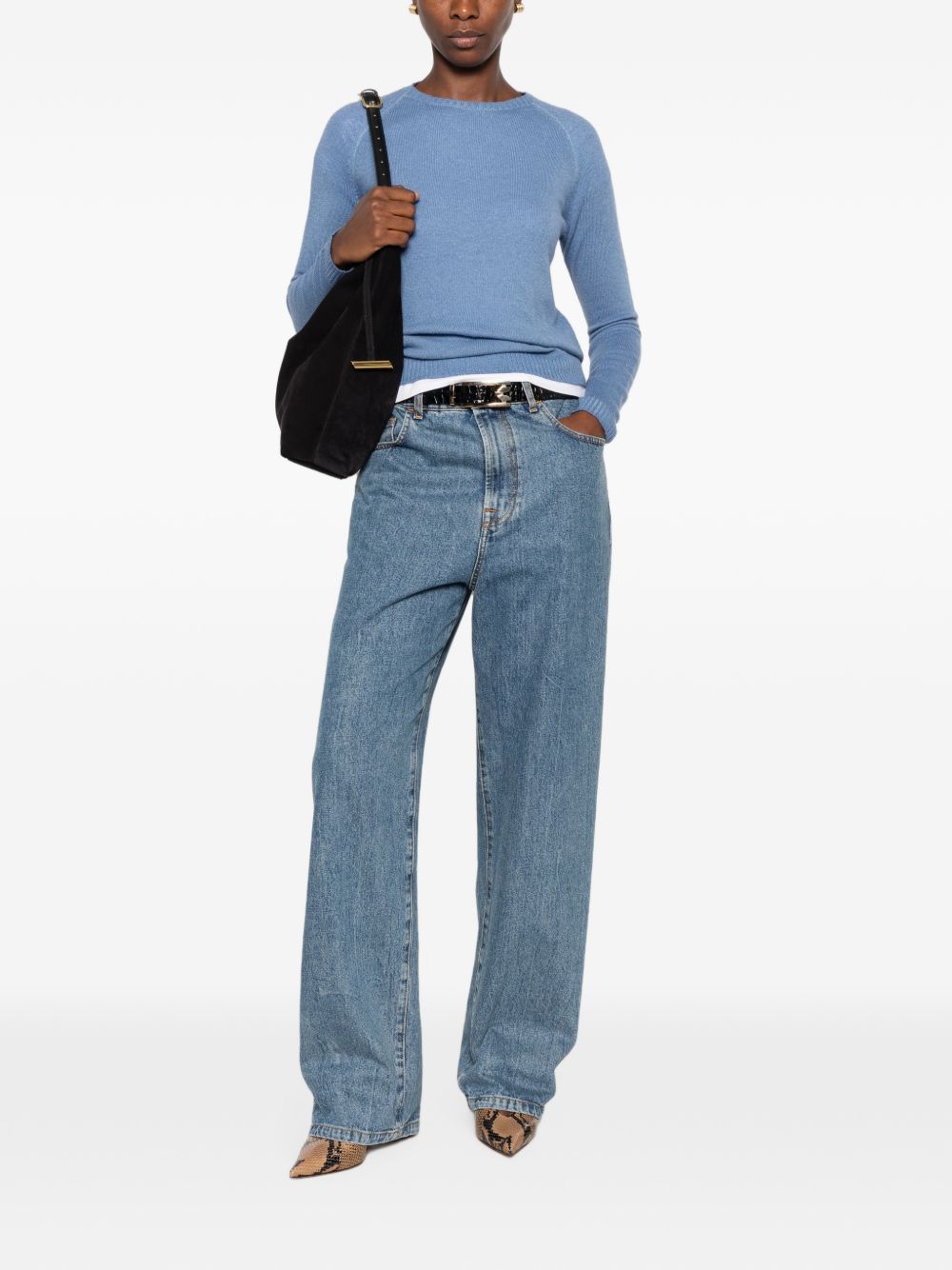 BASE Sweaters LIGHT BLUE