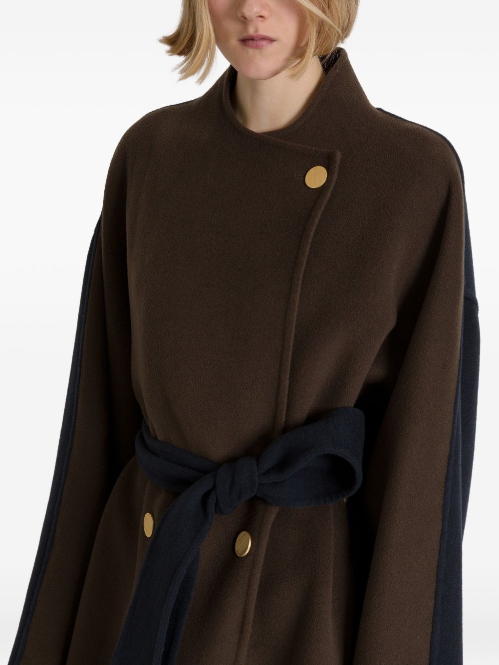 032C Alberta Ferretti Coats DARK GREEN