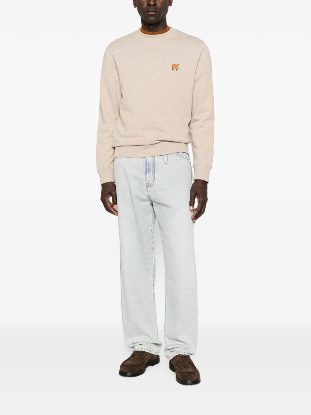 Maison Kitsuné MAISON KITSUNE' Sweaters BEIGE