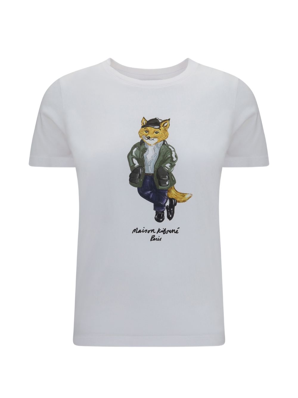 Maison Kitsuné MAISON KITSUNE' T-shirts and Polos WHITE