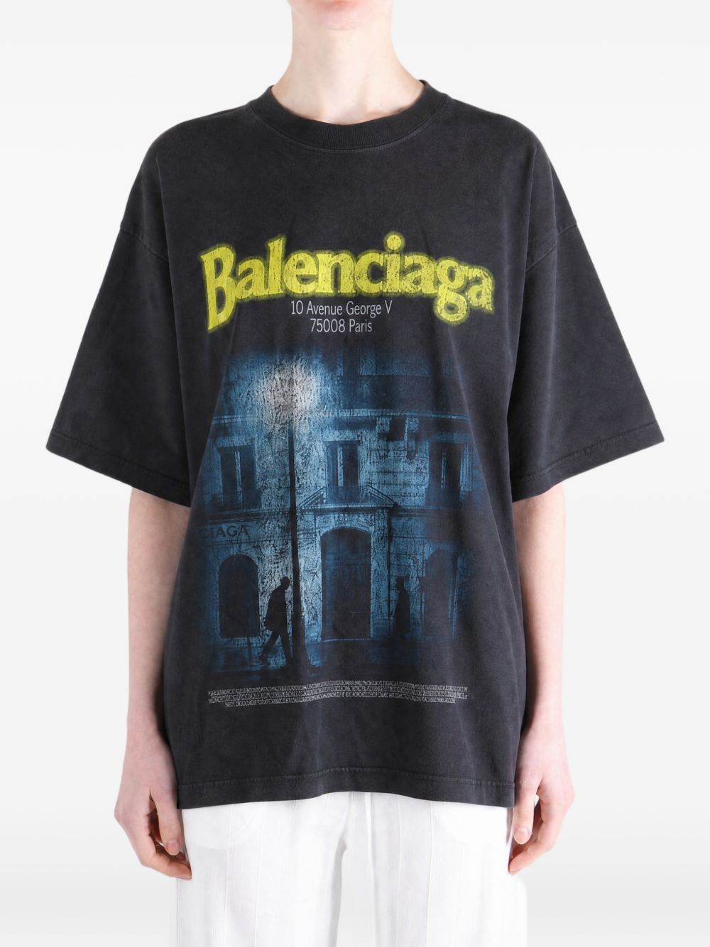 Balenciaga T-shirts and Polos BLACK