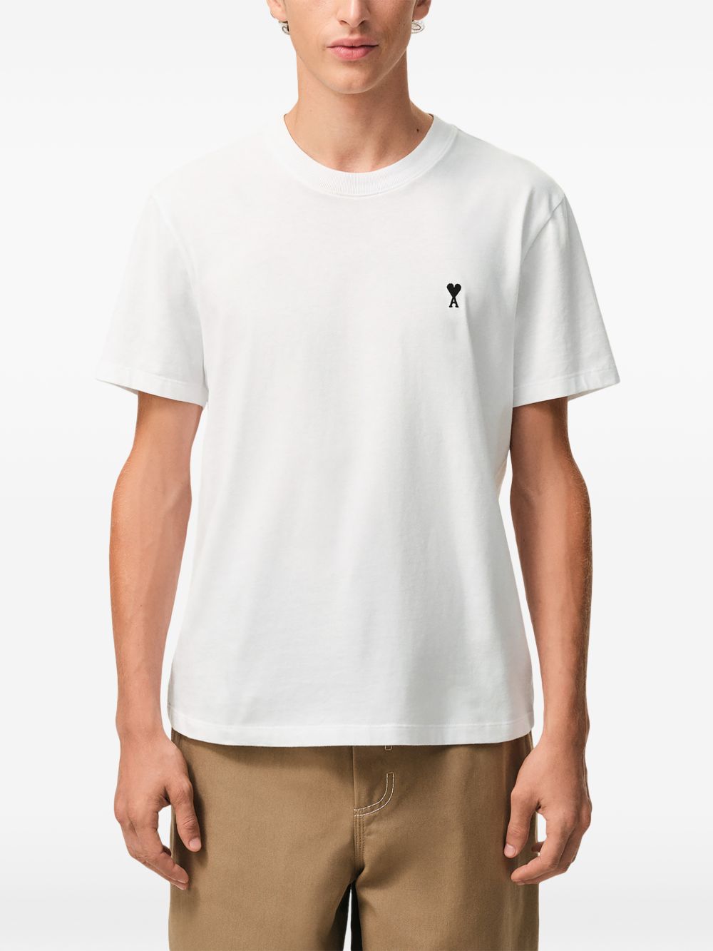 AMI PARIS T-shirts and Polos WHITE