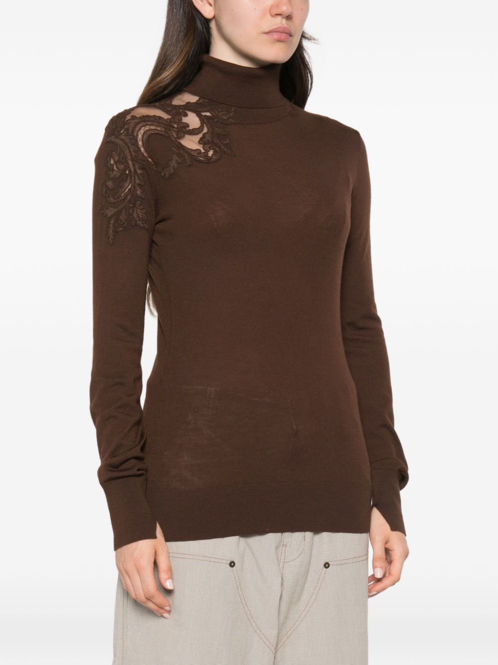 Ermanno Scervino Sweaters BROWN