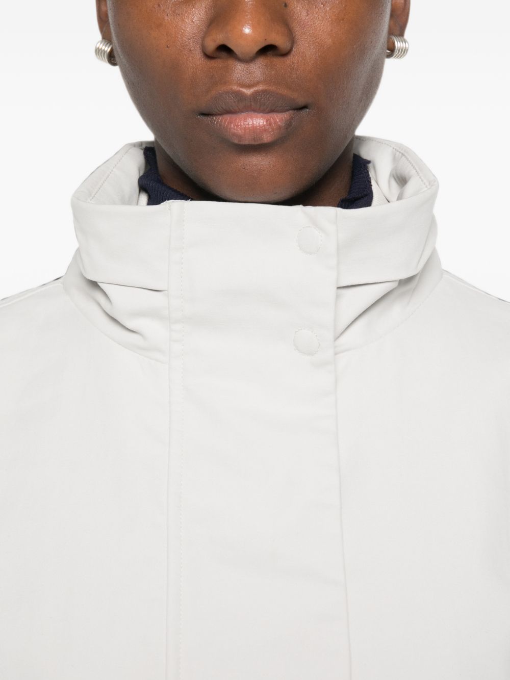 Emporio Armani Coats WHITE