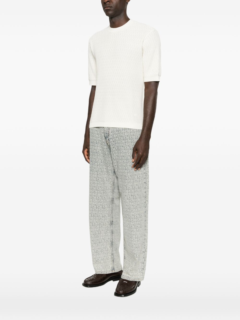 Emporio Armani Sweaters WHITE