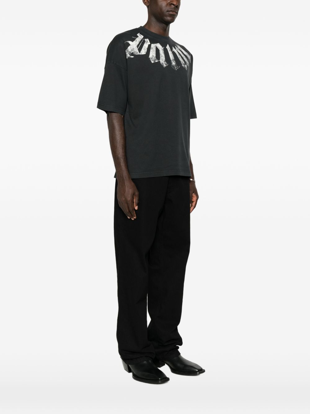 PALM ANGELS T-shirts and Polos BLACK