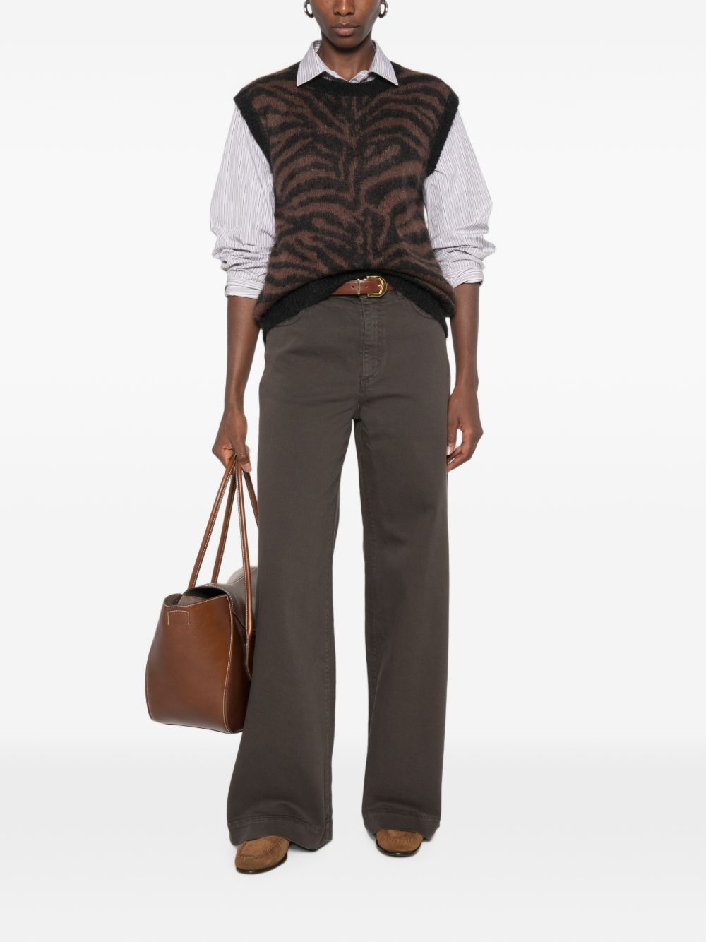 Parosh Jeans BROWN