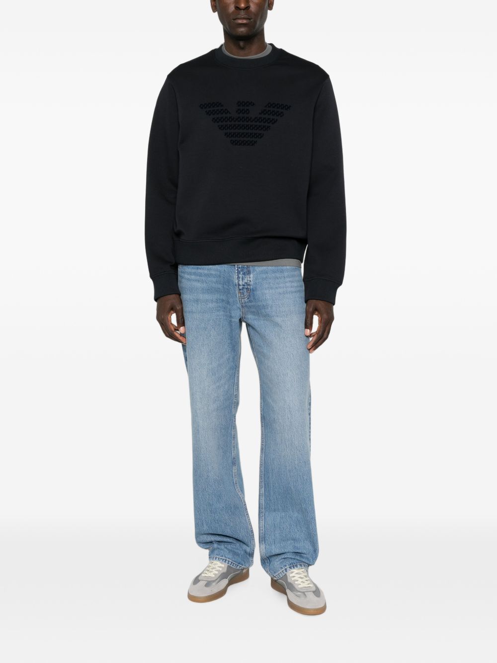 Emporio Armani Sweaters BLACK