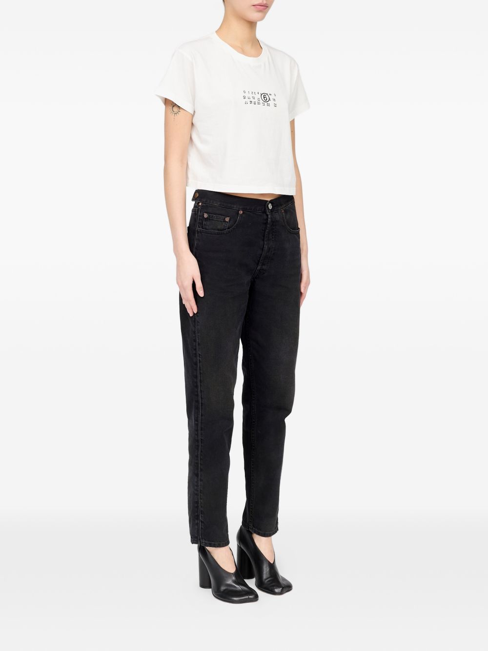 MM6 Maison Margiela T-shirts and Polos WHITE
