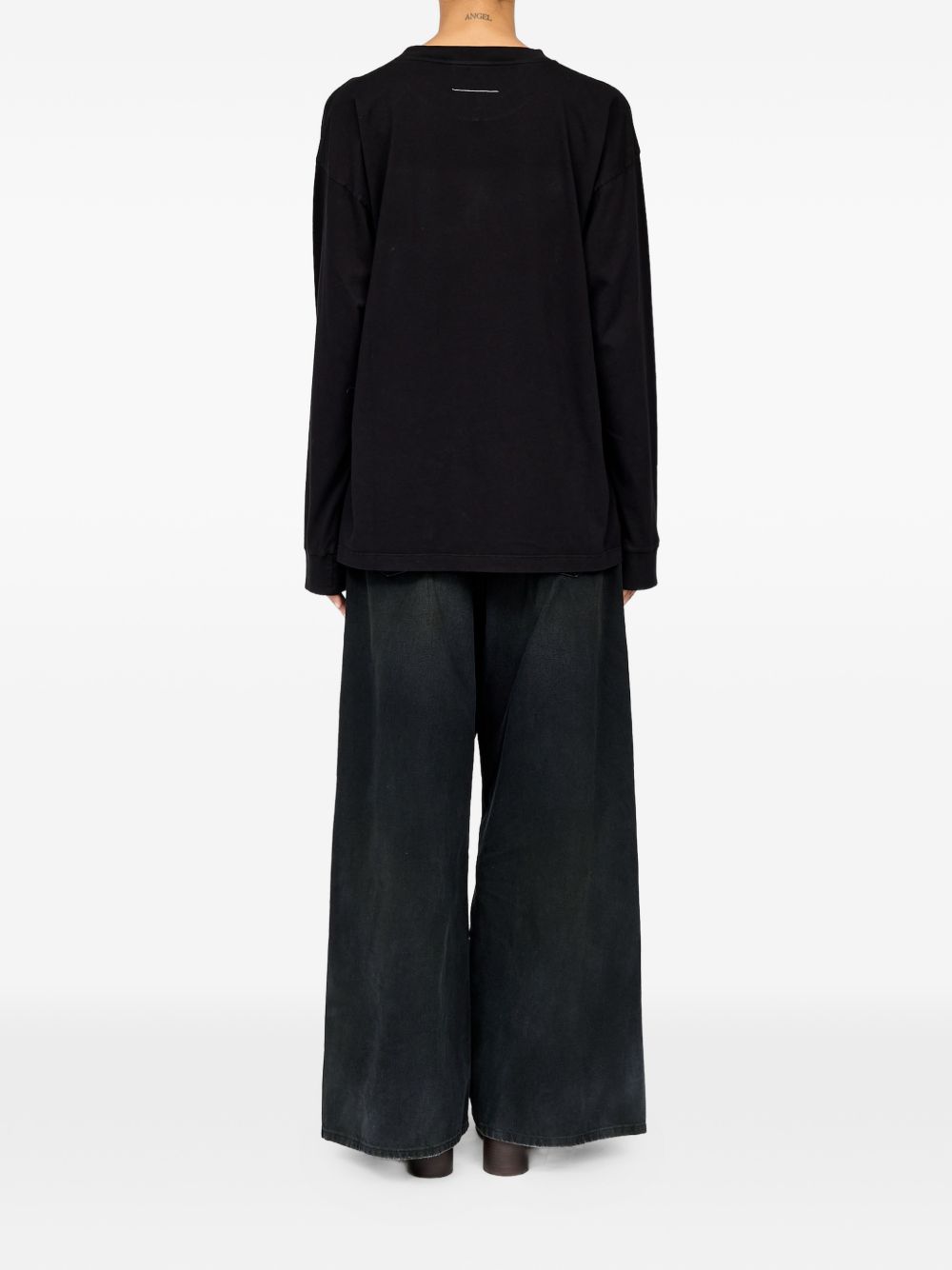 MM6 Maison Margiela T-shirts and Polos BLACK