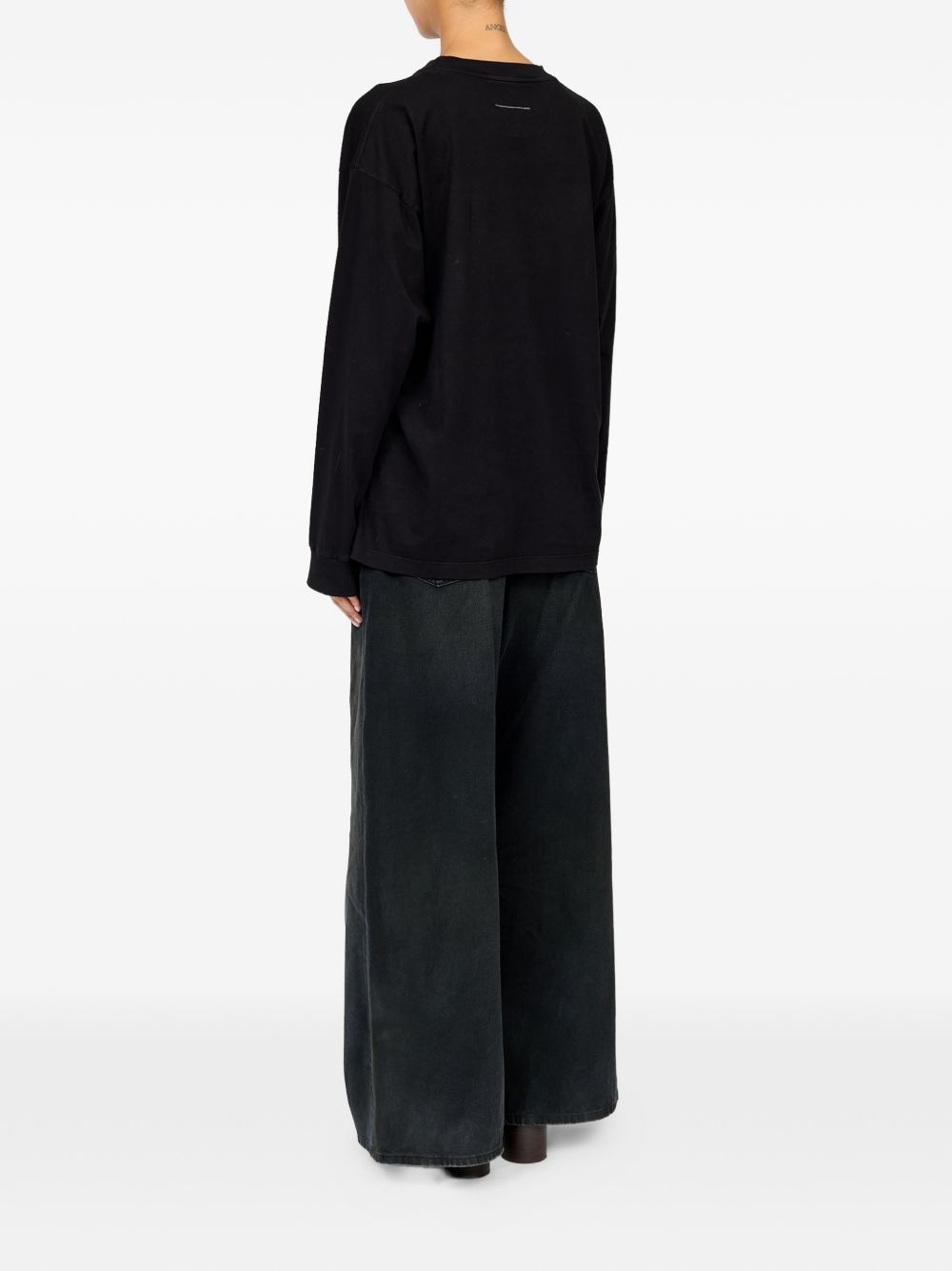 MM6 Maison Margiela T-shirts and Polos BLACK