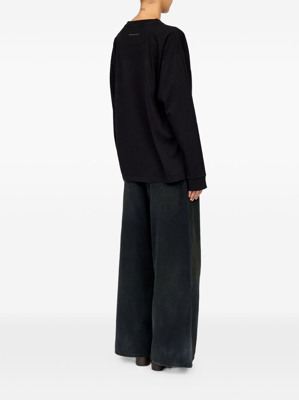 MM6 Maison Margiela T-shirts and Polos BLACK