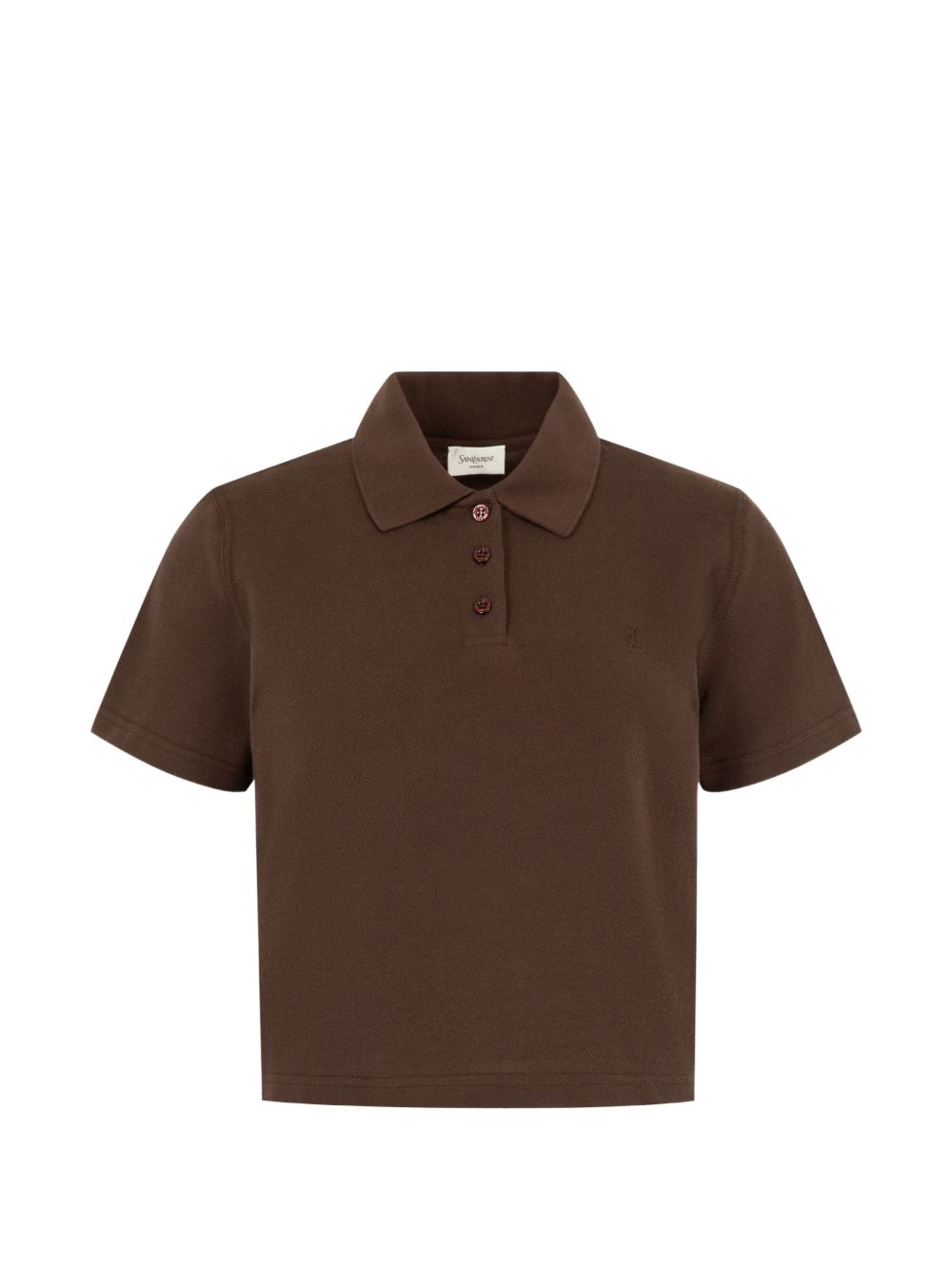 Saint Laurent T-shirts and Polos BROWN