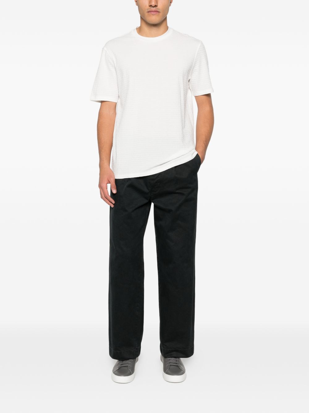 Emporio Armani T-shirts and Polos WHITE