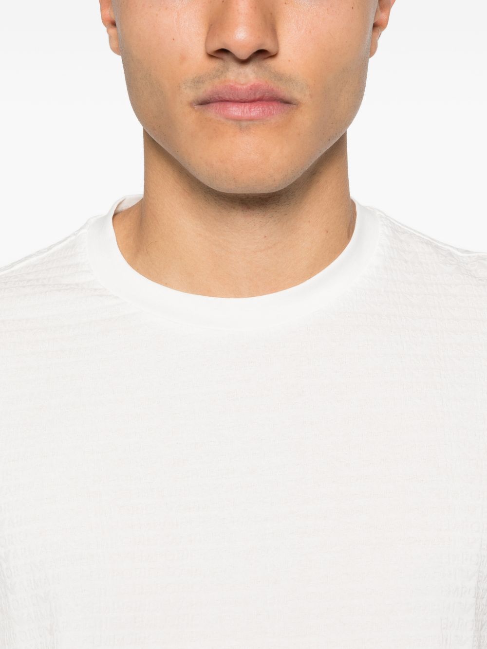 Emporio Armani T-shirts and Polos WHITE