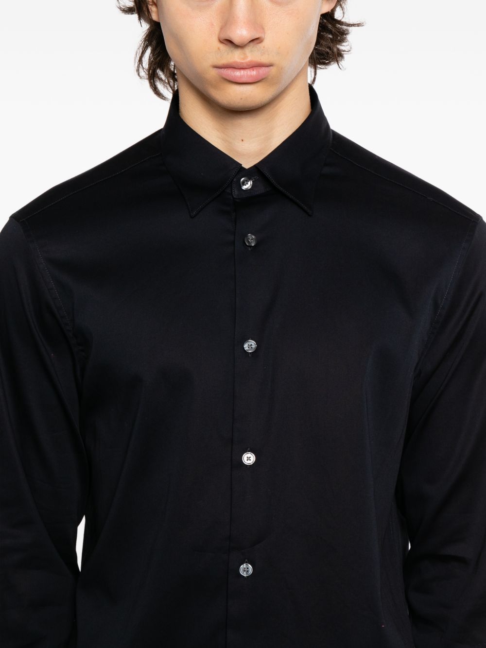 Emporio Armani Shirts NAVY